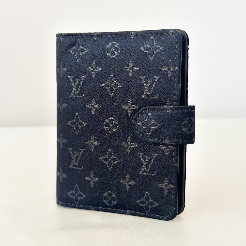 Louis Vuitton Card Wallet - Mini Lin Noir